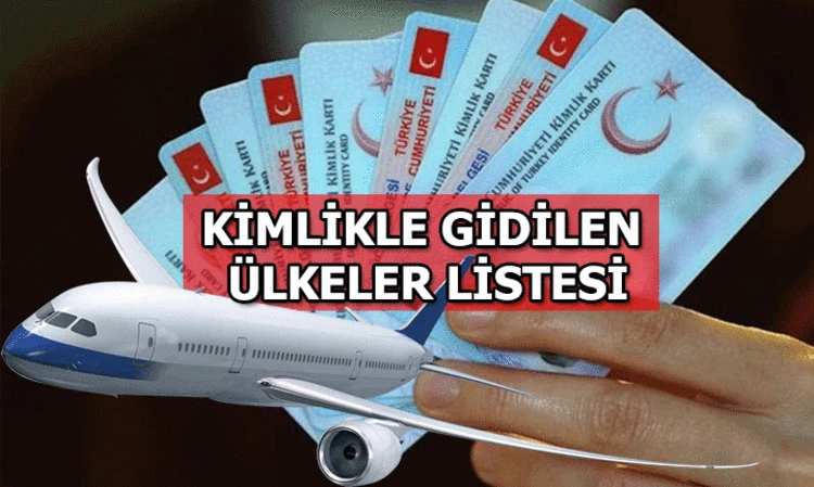 Kimlikle seyahat başladı